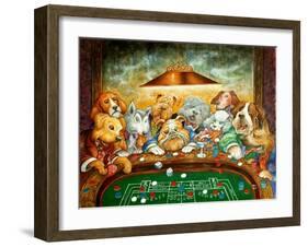 Lucky Dogs-Bill Bell-Framed Giclee Print