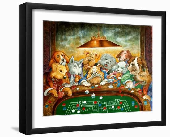 Lucky Dogs-Bill Bell-Framed Giclee Print