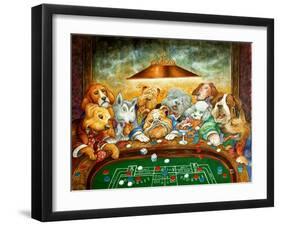 Lucky Dogs-Bill Bell-Framed Giclee Print