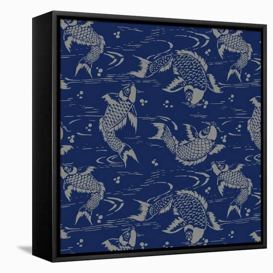 Lucky Fish-null-Framed Stretched Canvas