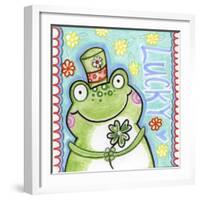 Lucky Frog-Valarie Wade-Framed Giclee Print