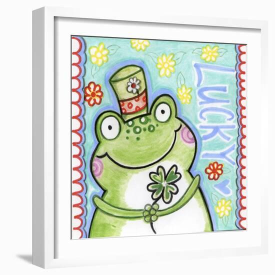 Lucky Frog-Valarie Wade-Framed Giclee Print