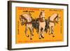 Lucky Horses-null-Framed Art Print