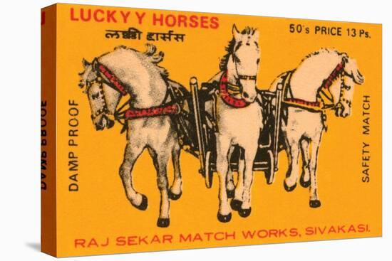 Lucky Horses-null-Stretched Canvas