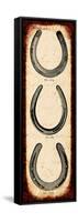 Lucky Horseshoes-Piddix-Framed Stretched Canvas