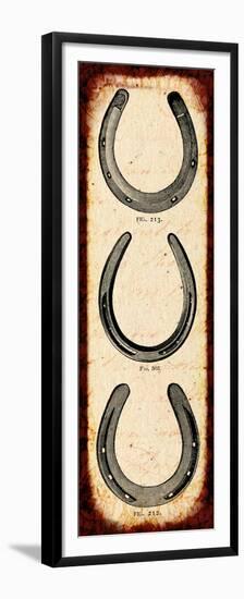 Lucky Horseshoes-Piddix-Framed Premium Giclee Print