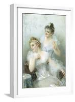 Lucky in Love-Vittorio Corcos-Framed Giclee Print