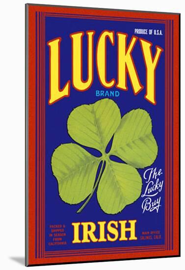 Lucky Irish-null-Mounted Poster