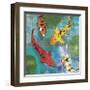 Lucky Koi I-Tandi Venter-Framed Giclee Print