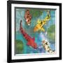 Lucky Koi I-Tandi Venter-Framed Giclee Print