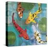 Lucky Koi I-Tandi Venter-Stretched Canvas