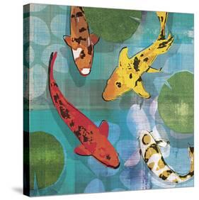Lucky Koi I-Tandi Venter-Stretched Canvas