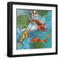 Lucky Koi II-Tandi Venter-Framed Giclee Print