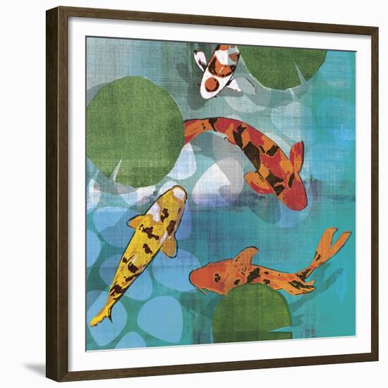 Lucky Koi II-Tandi Venter-Framed Giclee Print