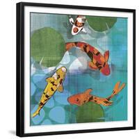 Lucky Koi II-Tandi Venter-Framed Giclee Print