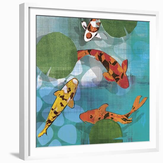 Lucky Koi II-Tandi Venter-Framed Giclee Print