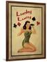 Lucky Lucy-Jason Giacopelli-Framed Art Print