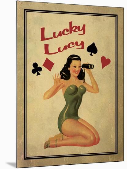 Lucky Lucy-Jason Giacopelli-Mounted Art Print