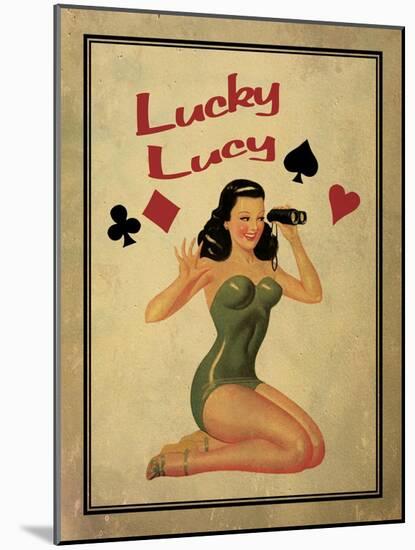 Lucky Lucy-Jason Giacopelli-Mounted Art Print