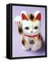 Lucky Mascot Cat (Maneki-Nekko), Japan-null-Framed Stretched Canvas