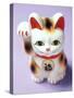 Lucky Mascot Cat (Maneki-Nekko), Japan-null-Stretched Canvas