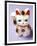 Lucky Mascot Cat (Maneki-Nekko), Japan-null-Framed Premium Photographic Print