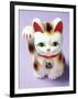 Lucky Mascot Cat (Maneki-Nekko), Japan-null-Framed Premium Photographic Print