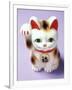 Lucky Mascot Cat (Maneki-Nekko), Japan-null-Framed Photographic Print