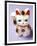 Lucky Mascot Cat (Maneki-Nekko), Japan-null-Framed Photographic Print