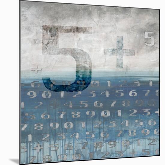 Lucky Numbers 1-Sara Abbott-Mounted Art Print