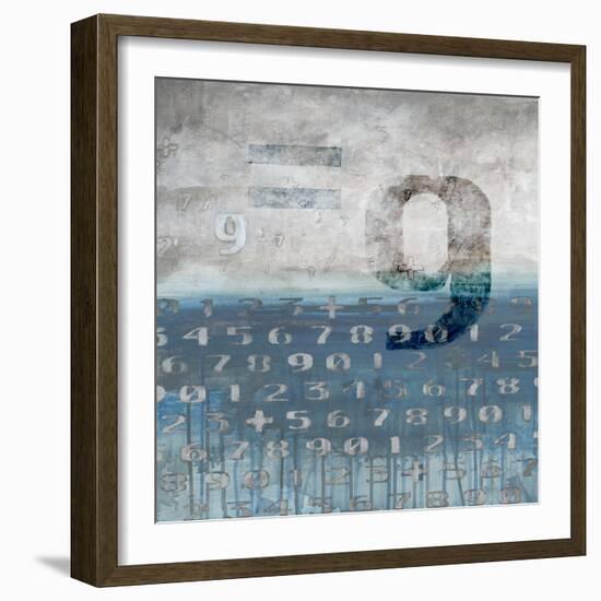 Lucky Numbers 2-Sara Abbott-Framed Art Print