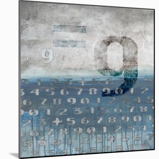 Lucky Numbers 2-Sara Abbott-Mounted Art Print