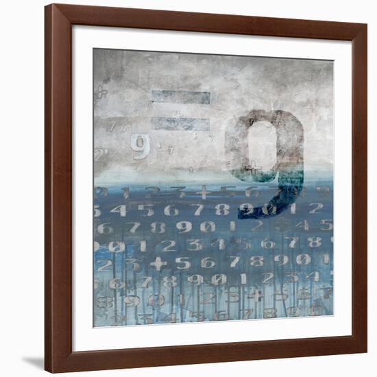 Lucky Numbers 2-Sara Abbott-Framed Art Print