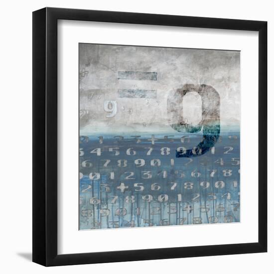 Lucky Numbers 2-Sara Abbott-Framed Art Print