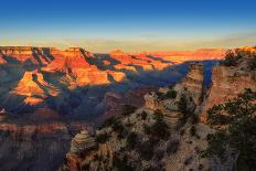 Mountains from Red Sandstone in the Form of Ocean Waves.-lucky-photographer-Photographic Print