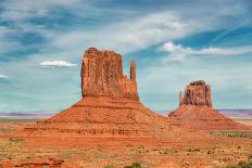 Monument Valley at Sunset, Utah, USA-lucky-photographer-Photographic Print