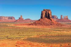 Monument Valley at Sunset, Utah, USA-lucky-photographer-Photographic Print