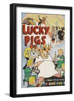 Lucky Pig-Anonymous-Framed Art Print