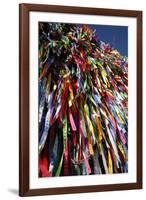 Lucky Ribbons Tied at Igreja Nosso Senhor do Bonfim Church, Salvador (Salvador de Bahia), Brazil-Yadid Levy-Framed Photographic Print