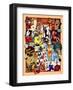 Lucky Strike Bowling-Kate Ward Thacker-Framed Giclee Print