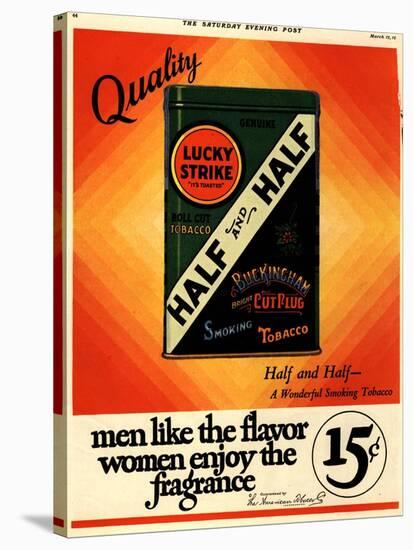 Lucky Strike, Cigarettes Smoking, USA, 1930-null-Stretched Canvas