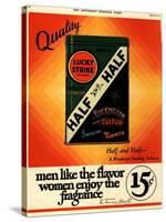 Lucky Strike, Cigarettes Smoking, USA, 1930-null-Stretched Canvas