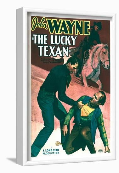 Lucky Texan - Movie Poster Reproduction-null-Framed Photo