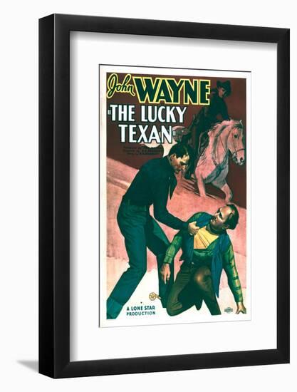 Lucky Texan - Movie Poster Reproduction-null-Framed Photo