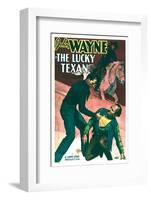 Lucky Texan - Movie Poster Reproduction-null-Framed Photo