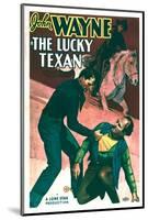 Lucky Texan - Movie Poster Reproduction-null-Mounted Photo