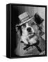 Lucky the Dog, in the Movie, "The Lost Dog"-Nina Leen-Framed Stretched Canvas