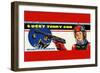 Lucky Tommy Gun-null-Framed Art Print