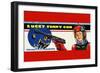 Lucky Tommy Gun-null-Framed Art Print