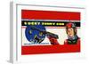 Lucky Tommy Gun-null-Framed Art Print